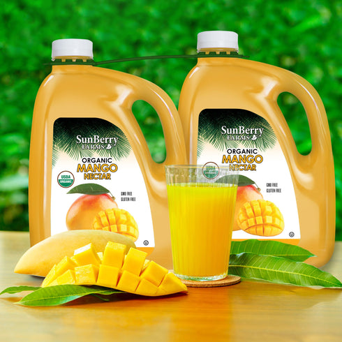 Sunberry Farms Organic Mango Nectar, 2 pk./1 gal.
